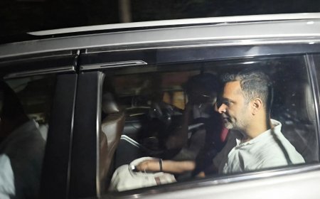 Delhi News update: किंग्सवे कैंप से राहुल-प्रियंका रिहा, हिरासत में थे कांग्रेस के कई नेता 